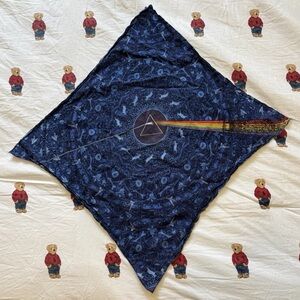 Pink Floyd Dark Side of the Moon Blue Bandana